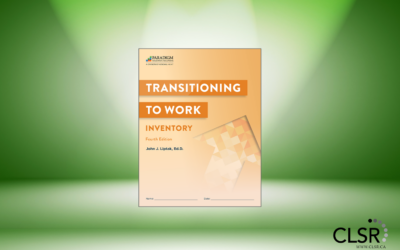 Unlocking Career Paths for Every Journey: A Spotlight on the Transitioning to Work Inventory, 4th Edition
